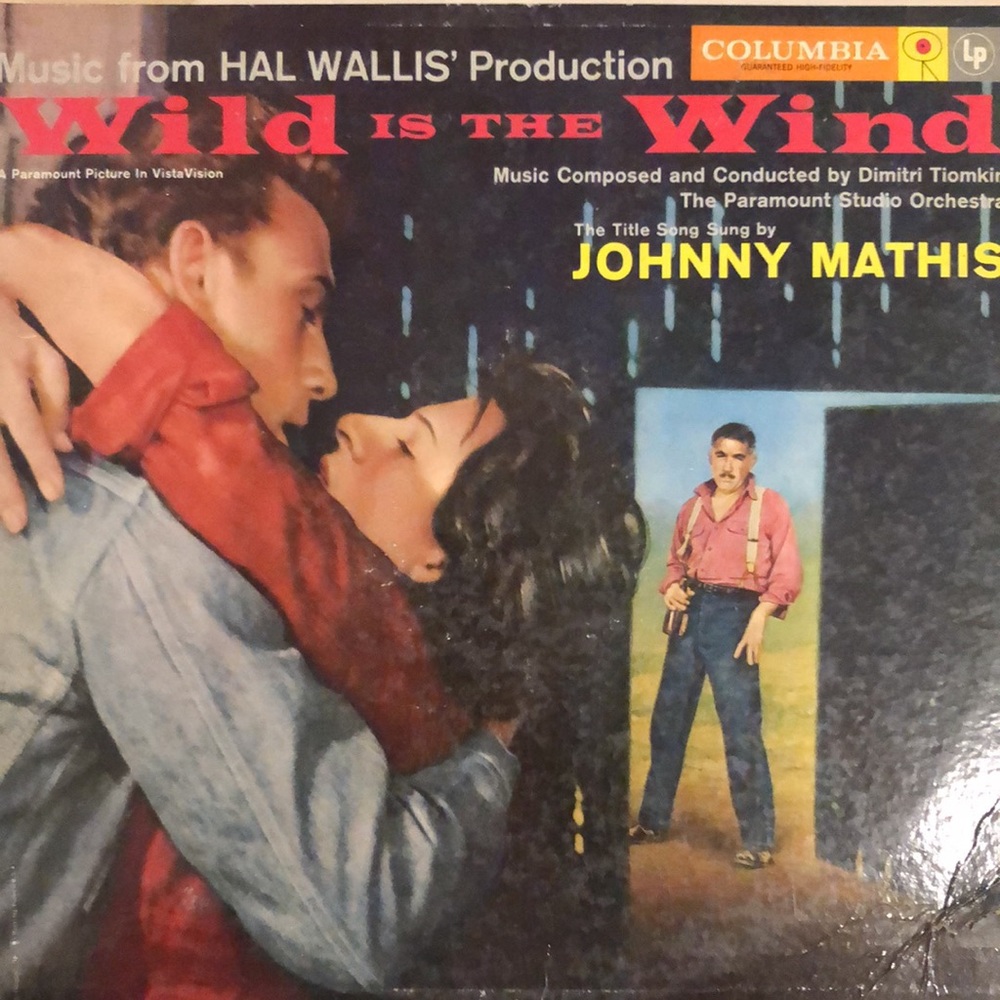 Tiomkin, Paramount Studio Orch., Mathis Wild Is The Wind Soundtrack Vinyl Lp '57